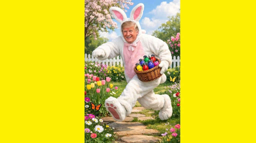 ANS trump easter tweet cover