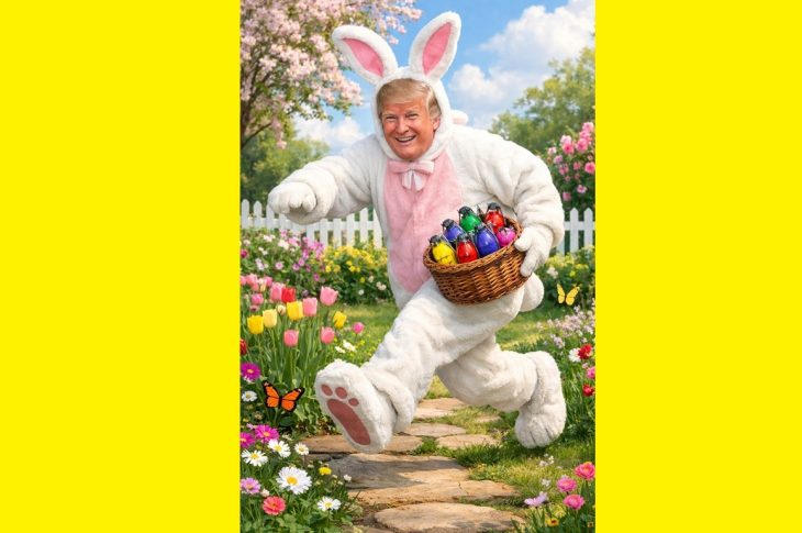 ANS trump easter tweet cover